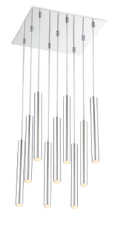 Forest LED Chandelier in Chrome (224|917MP12-CH-LED-9SCH)
