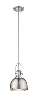 Melange One Light Pendant in Brushed Nickel (224|725MP-BN)