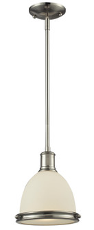 Mason One Light Pendant in Brushed Nickel (224|714MP-BN)