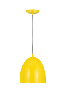 Z-Studio One Light Pendant in Yellow (224|6012P9-YEL)