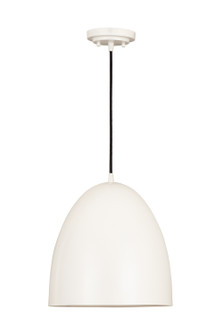 Z-Studio One Light Pendant in Satin White (224|6012P12-SWH)