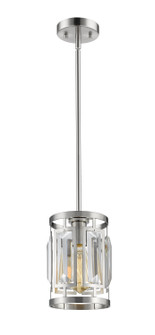 Mersesse One Light Pendant in Brushed Nickel (224|6007MP-BN)