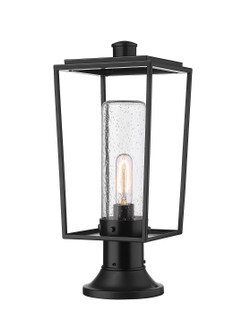 Sheridan One Light Outdoor Pier Mount in Black (224|594PHMR-553PM-BK)