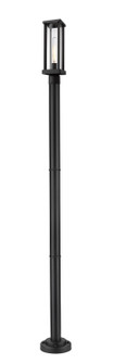 Glenwood One Light Outdoor Post Mount in Black (224|586PHMR-567P-BK)