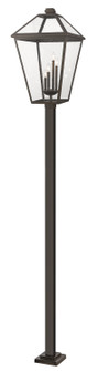 Talbot Four Light Outdoor Post Mount in Oil Rubbed Bronze (224|579PHXLXS-536P-ORB)