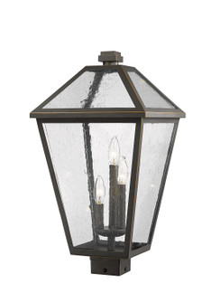 Talbot Three Light Outdoor Post Mount in Oil Rubbed Bronze (224|579PHXLS-ORB)