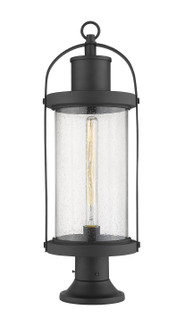 Roundhouse One Light Outdoor Pier Mount in Black (224|569PHB-553PM-BK)