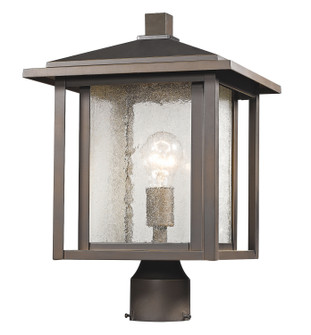 Aspen One Light Outdoor Post Mount in Oil Rubbed Bronze (224|554PHB-ORB)