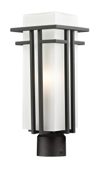 Abbey One Light Outdoor Post Mount in Outdoor Rubbed Bronze (224|550PHM-ORBZ-R)