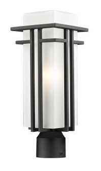 Abbey One Light Outdoor Post Mount in Black (224|549PHM-BK-R)