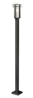 Abbey One Light Outdoor Post Mount in Black (224|549PHB-536P-BK)