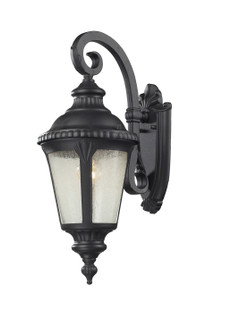 Medow One Light Outdoor Wall Mount in Black (224|545S-BK)