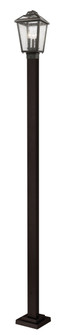 Bayland Three Light Outdoor Post Mount in Oil Rubbed Bronze (224|539PHMS-536P-ORB)