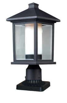 Mesa One Light Outdoor Pier Mount in Black (224|523PHM-PM)