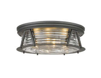 Cape Harbor Four Light Flush Mount in Bronze (224|491F4-BRZ)