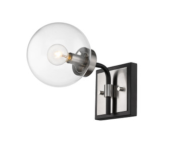 Parsons One Light Wall Sconce in Matte Black / Brushed Nickel (224|477-1S-MB-BN)