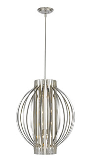 Moundou Eight Light Pendant in Brushed Nickel (224|436-24BN)