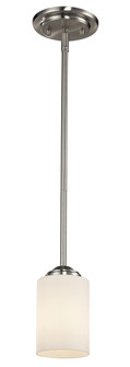 Cardinal One Light Pendant in Brushed Nickel (224|434-MP-BN)