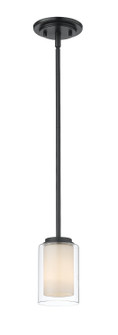 Willow One Light Pendant in Matte Black (224|426MP-MB)