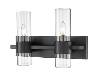 Lawson Two Light Vanity in Matte Black (224|343-2V-MB)