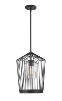 Lido One Light Pendant in Matte Black (224|342P13-MB)