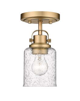 Kinsley One Light Flush Mount in Heirloom Gold (224|340F1-HG)