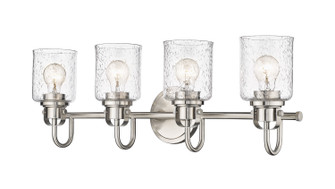 Kinsley Four Light Vanity in Brushed Nickel (224|340-4V-BN)