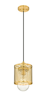 Kipton One Light Pendant in Rubbed Brass (224|3037MP-RB)