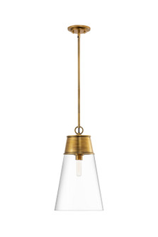 Wentworth One Light Pendant in Rubbed Brass (224|2300P12-RB)