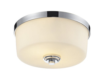 Lamina Two Light Flush Mount in Chrome (224|225F2)