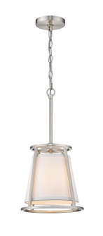 Lenyx Pendant One Light Pendant in Brushed Nickel (224|1935MP-BN)