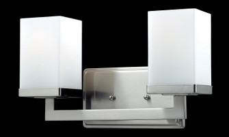 Tidal Two Light Vanity in Brushed Nickel (224|1900-2V)