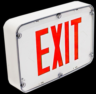 LED Exit Sign (418|XTN4X-1RWEM)
