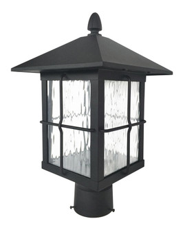 LED Post Mount Lantern in Black (418|PML-MCT-BK)