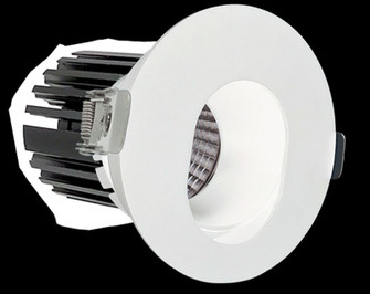 LED Recessed Light in White (418|LRD-10W-40K-3WTRSL-WH)