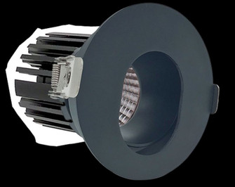 LED Recessed Light in Black (418|LRD-10W-35K-3WTRSL-BK)