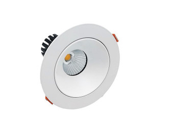 LED Recessed Light in White (418|LRD-10W-30K-4WTR-WH)