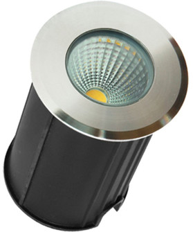 In-Ground Light in Brushed Nickel (418|IGL-3W-40K)
