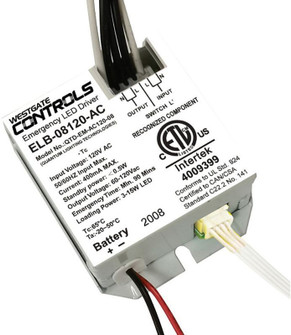 Li-Ion Emergency LED Backup For Dob Fixtures (418|ELB-08120-AC)