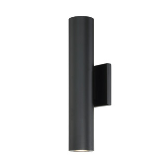 Caliber LED Wall Light in Black (34|WS-W36614-BK)