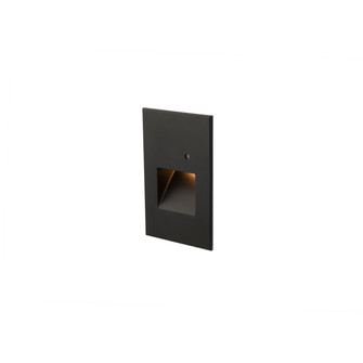 Step Light With Photocell LED Step and Wall Light in Black on Aluminum (34|WL-LED202-30-BK)