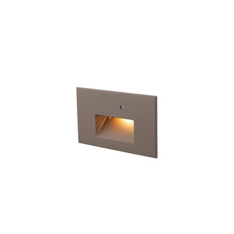 Step Light With Photocell LED Step and Wall Light (34|WL-LED102-AM-BZ)