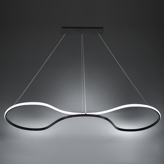 Marques LED Pendant in Black (34|PD-83148-BK)