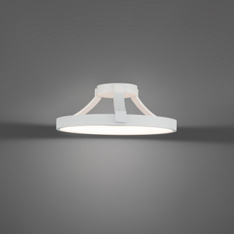 Chaucer LED Flush Mount in White (34|FM-63216-WT)
