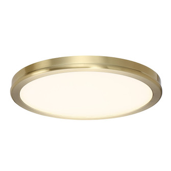 Geos LED Flush Mount in Brushed Brass (34|FM-4610-30-BR)