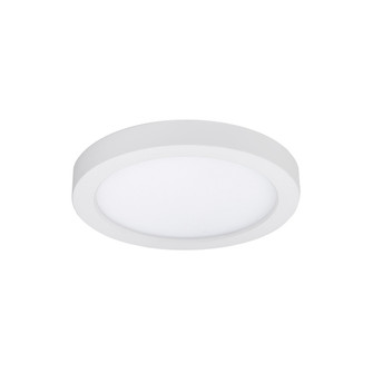 Round LED Flush Mount in White (34|FM-05RN-930-WT)