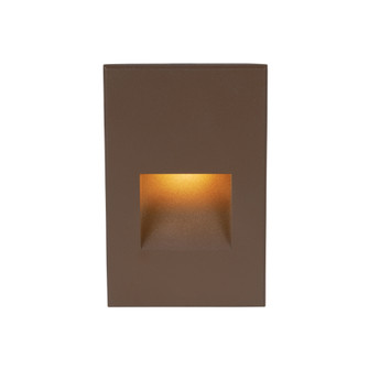 4021 LED Step and Wall Light in Bronze on Aluminum (34|4021-AMBZ)