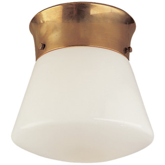 Perry Street One Light Ceiling Mount in Hand-Rubbed Antique Brass (268|TOB 4000HAB)