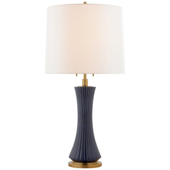 Elena Two Light Table Lamp in Denim Porcelain (268|TOB 3655DM-L)