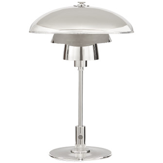 Whitman One Light Desk Lamp in Polished Nickel (268|TOB 3513PN-PN)